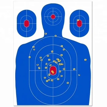 Corrugated plastic shooting target custom design color size