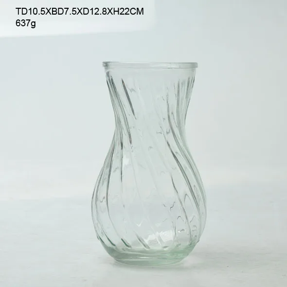 Маленькая стеклянная ваза для цветочных бутонов, Прямая поставка Amazon, декоративная ваза для цветов для домашнего декора