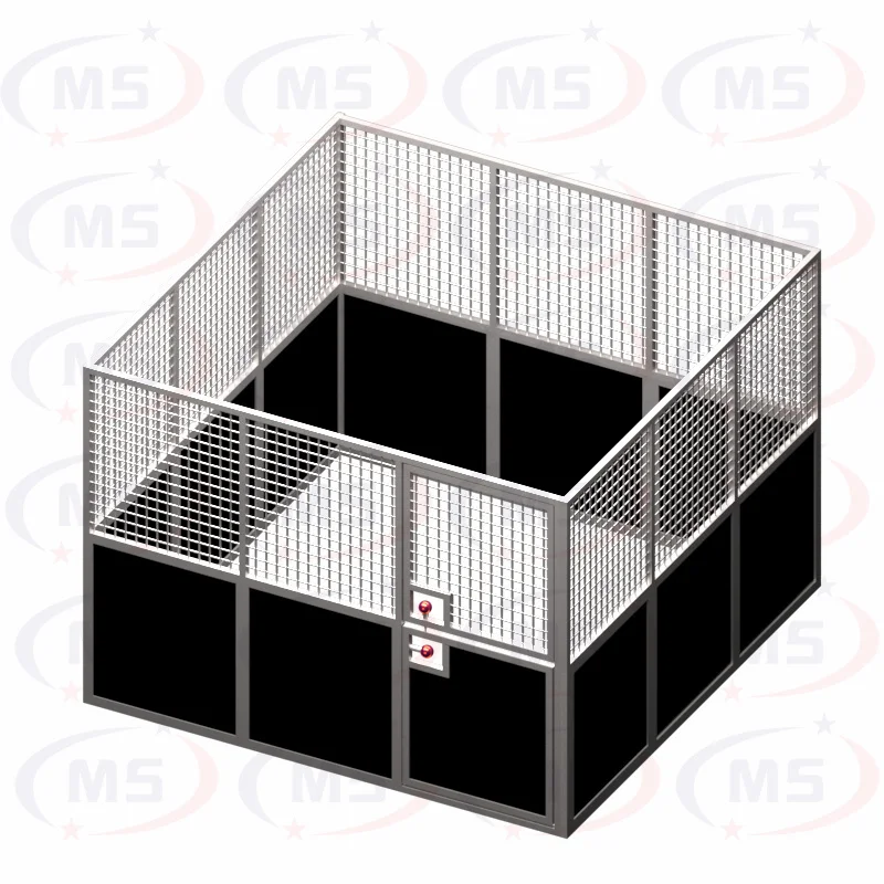 Safe And Cost Saving Steel Customized Temporary Portable Movable Horse Stables