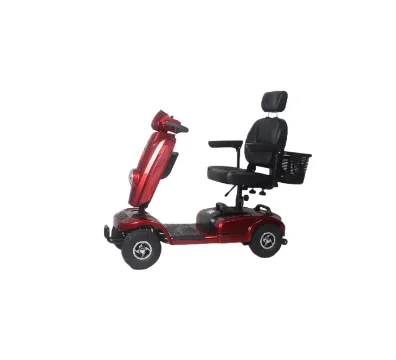 300W Multipurpose Elderly Transportation 2 Seat Electric Moped 4 Wheel Electric Golf Scooter With Roof