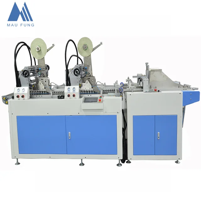 MF-ATM900 Double Sided Easy Tearing Tape Applicator, Adhesive Tape Labeling Machine for Express Bag, Tape Application Machine