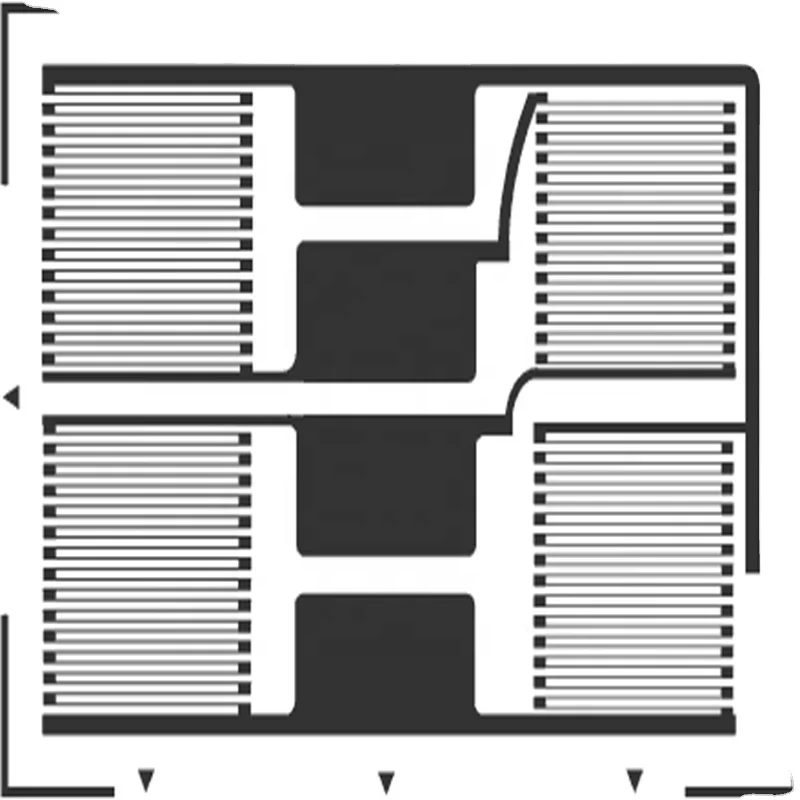 ZF-1000-2FG full bridge load cell strain gauge sensor/1200ohm -3FG foil type force gauge