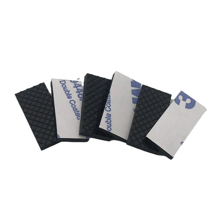 Wholesale Toughness Floor Mat Rubberized Silicone Feet Pad Transparent Silicone Glass Table Rubber Bumpers