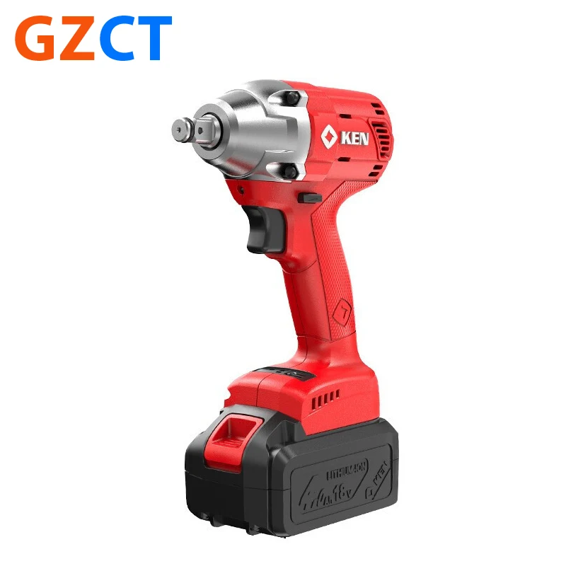 KEN BL6425-40B Brushless Electric Wrench 300N.m Electric Cordless Li-ion Battery Power Impact Wrench