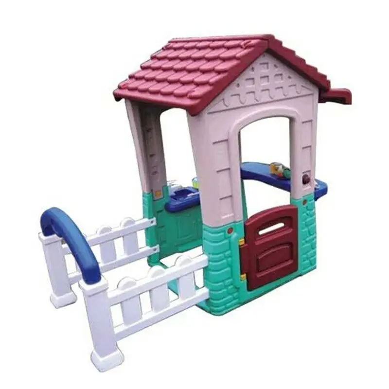 New Arrival Outdoor Plastic Doll House Indoor PE Play Cubby House Game for Kids