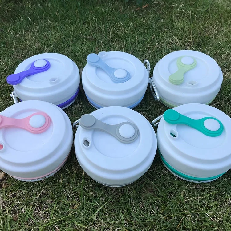Emperor customized eco friendly cups resable foldable portable silicon coffee cup