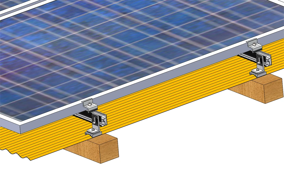China Supplier Solar Mounting Accessories l Feet for Tin Roof Mount Structure Pv System