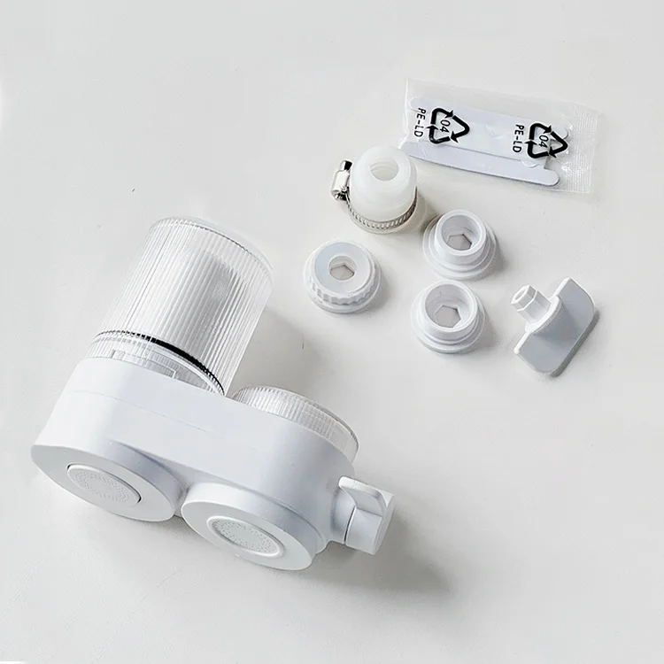 Water Faucet Ceramics Filter Tap Water Purifier Double Outlet Tap Water Filter For Kitchen