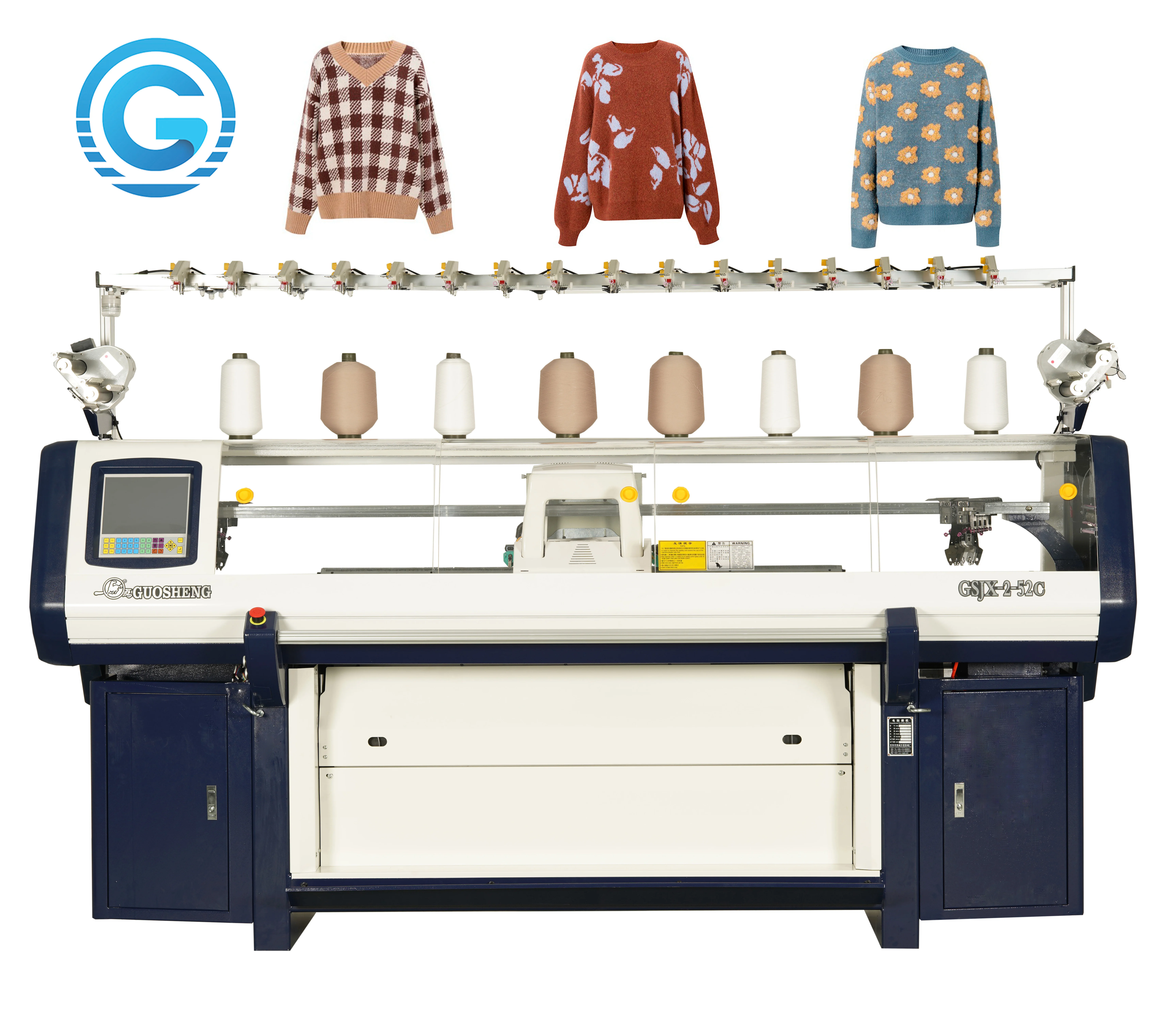 shima seiki flat knitting machine knitting women sweater  computerized system