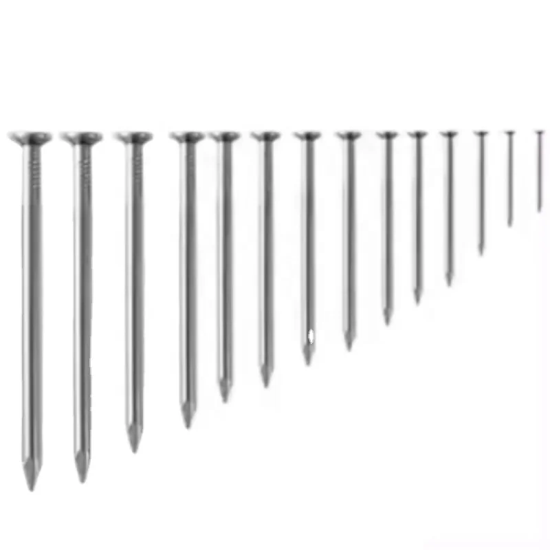 Factory Direct sale  All Size Common Nails Iron  1 kg per box 25kgs per carton Low carbon steel wire nails to Africa market