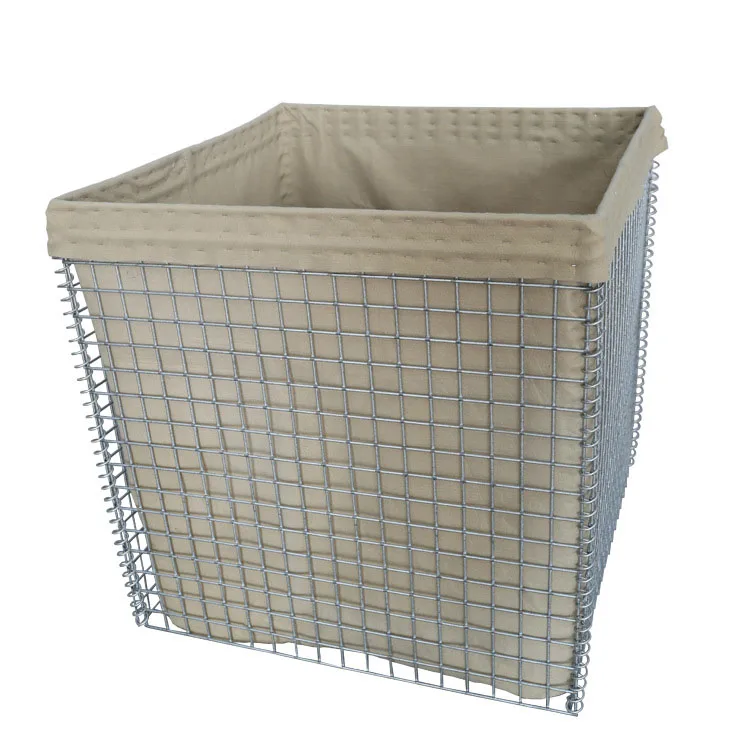 High Strength Big Sand Hesco Barrier Mil8 Itary Sandbags Defensive Barrier Hesco Bastion Dirt Filled Hesco Wall