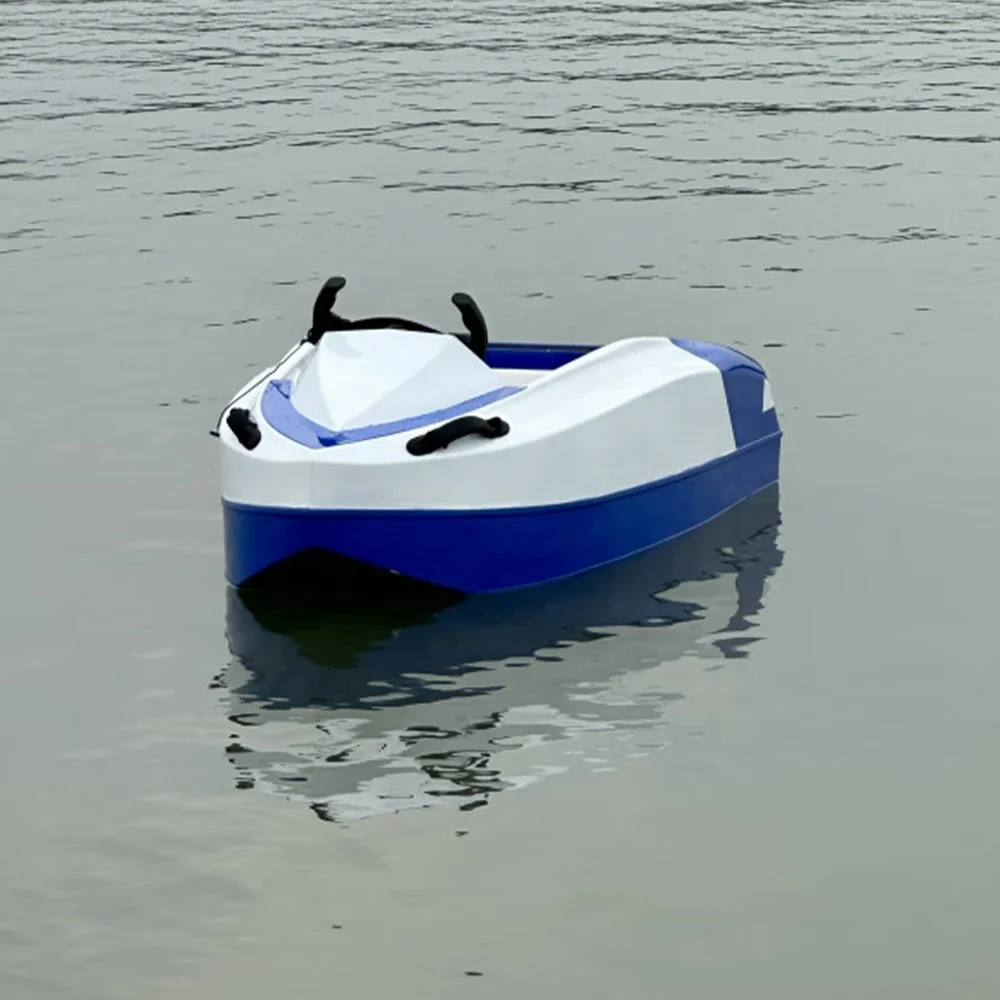 Best Design Water Sports Personal Kart Boat Fiberglass Jet Boat For Sale Multi Functional Competitive Entertainment Speed Boat
