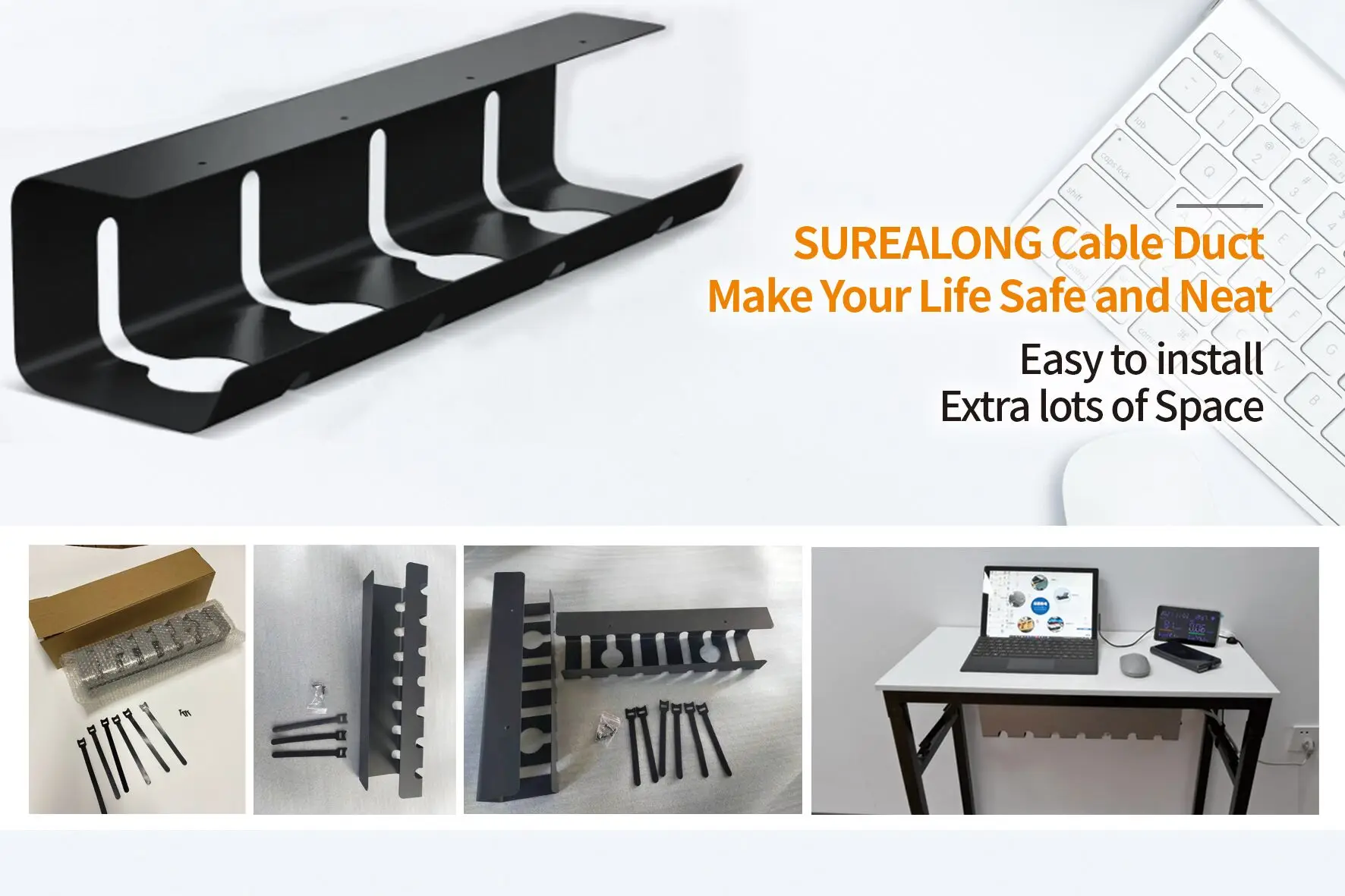 wire management tray