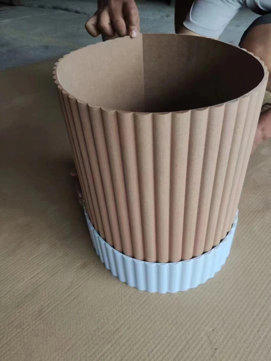 Cabinet decoration Flexible Mdf curve panels bending MDF board decoration wall board mdf