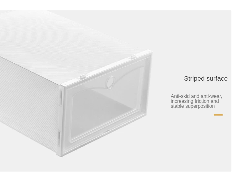  SmartFurn коробка для хранения обуви Штабелируемая прозрачная пластиковая стойка прозрачный акриловый контейнер ящик шкаф органайзер чехол