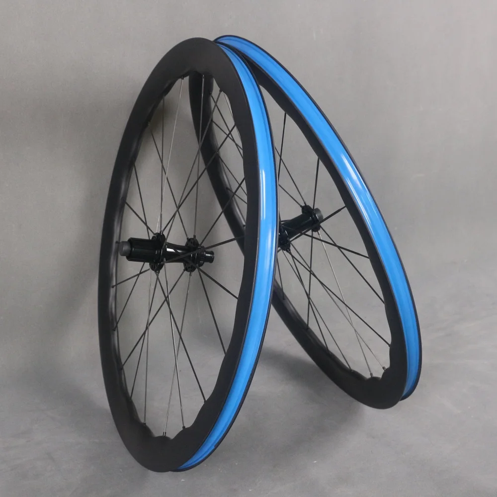 Road carbon spokes wheelset  Wave 50X28mm Carbon Wheelset Disc Brake Gravel Carbon Spoke 1337g Ratchet 54T Road Bike Wheels