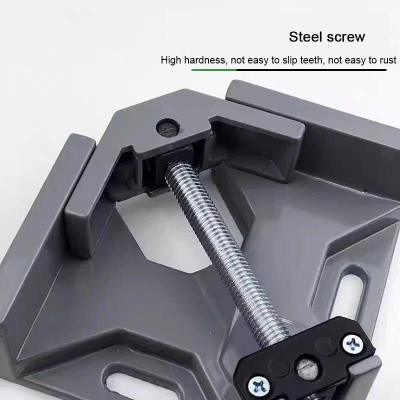 China Factory Multifunctional Carbide corner Clamps  Photo Frame Corner Clip Single Handle 90 Degree Clamps