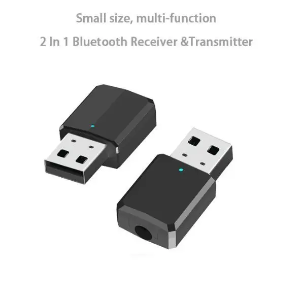  2 в 1 USB BT 5 0 передатчик приемник AUX аудио адаптер для