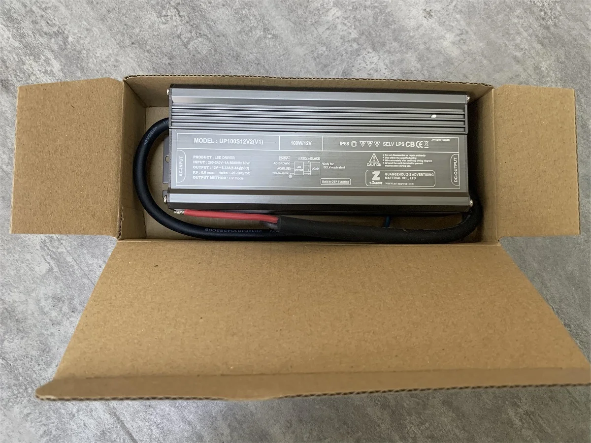 Outdoor Rainproof Power Supply Unit Industrial Ac Dc Constant Voltage 5V 12V 24V Led Waterproof Switching Power Supply