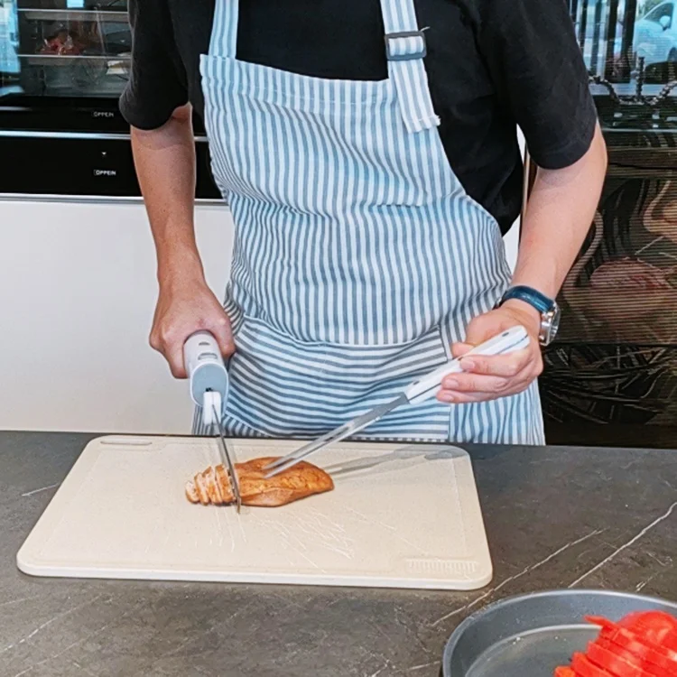 Top selling Electric Steak Knife Blades Slice Meat Deli Bread Frozen Vegetables electric knife for meat cutting