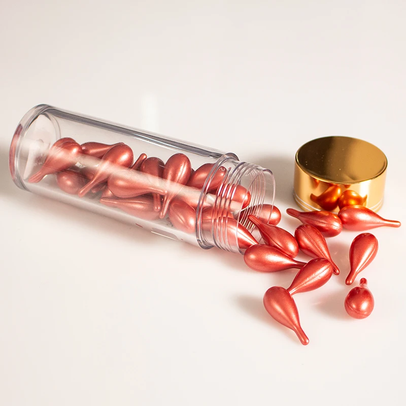 oily skin oem private label face capsule serum oil