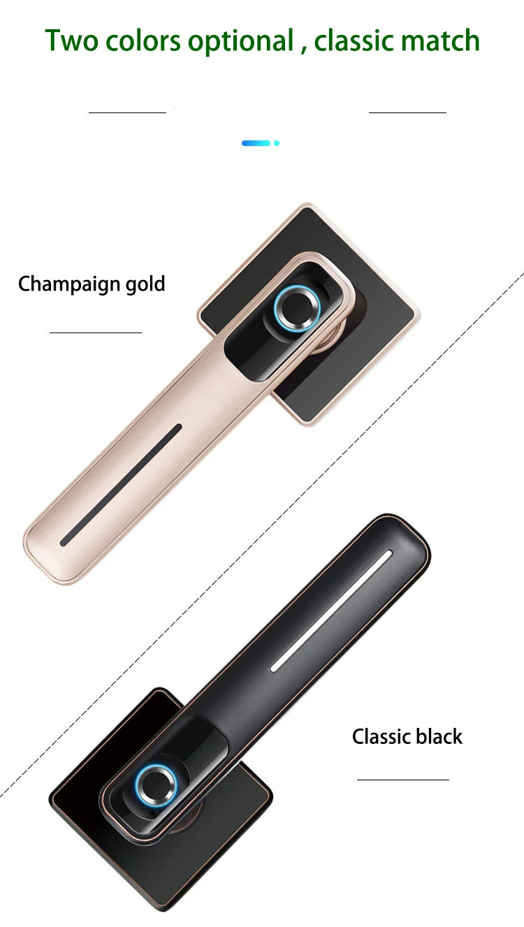 
Safety and convenient indoor bedroom door lock for house/villa/office/archives rooms 