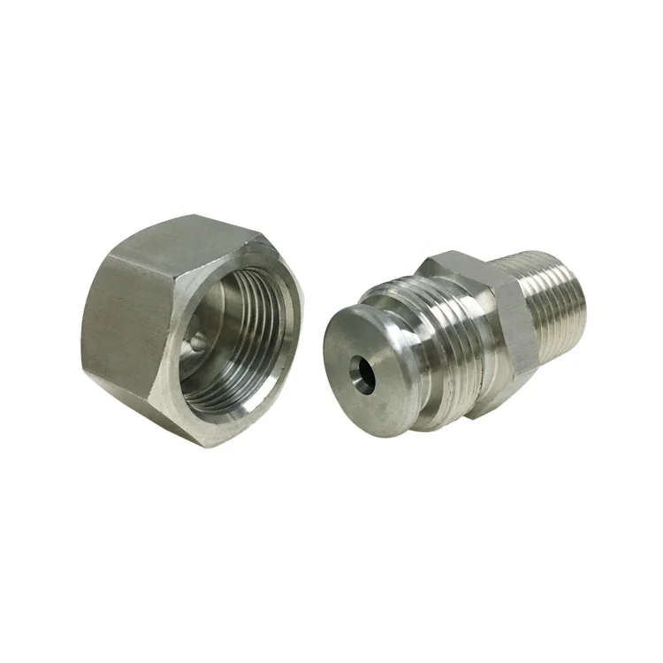 Stainless Steel 316 Grease Injection Nipple with Giant Button Head