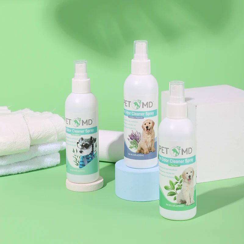 Lavender Essential Oil Dog Spray For Smelly Dogs Pet Odor Eliminator Spray for Dogs