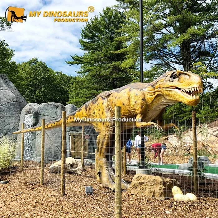 MY Dino FD001 High Quality Artificial Fiberglass Allosaurus Dinosaur Statue for Sale