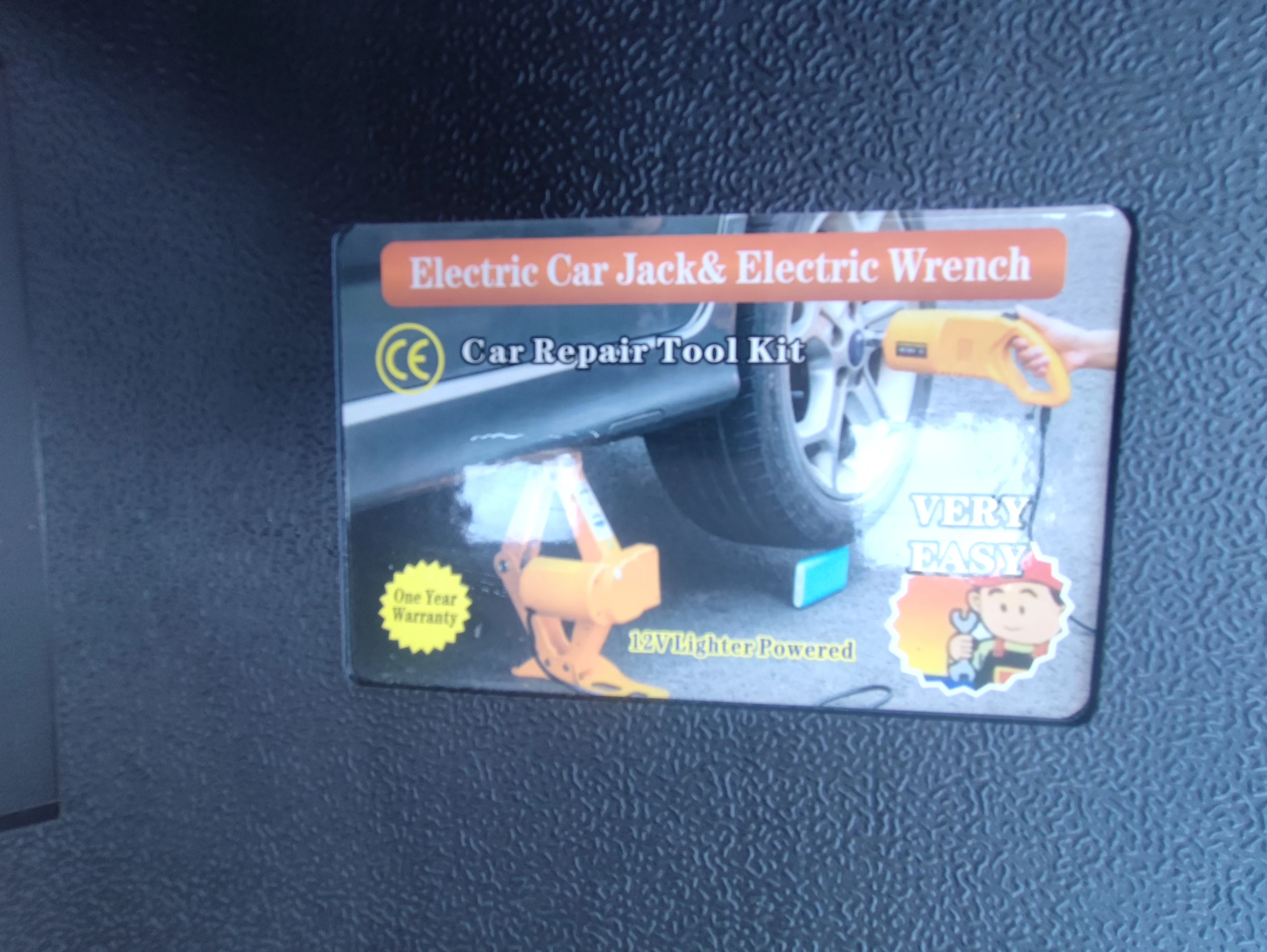 HF3ST factory 6 in 1 electric car jack DC12V 3T jack compressor wrench power bank emergency tool kit motor lifting car jack