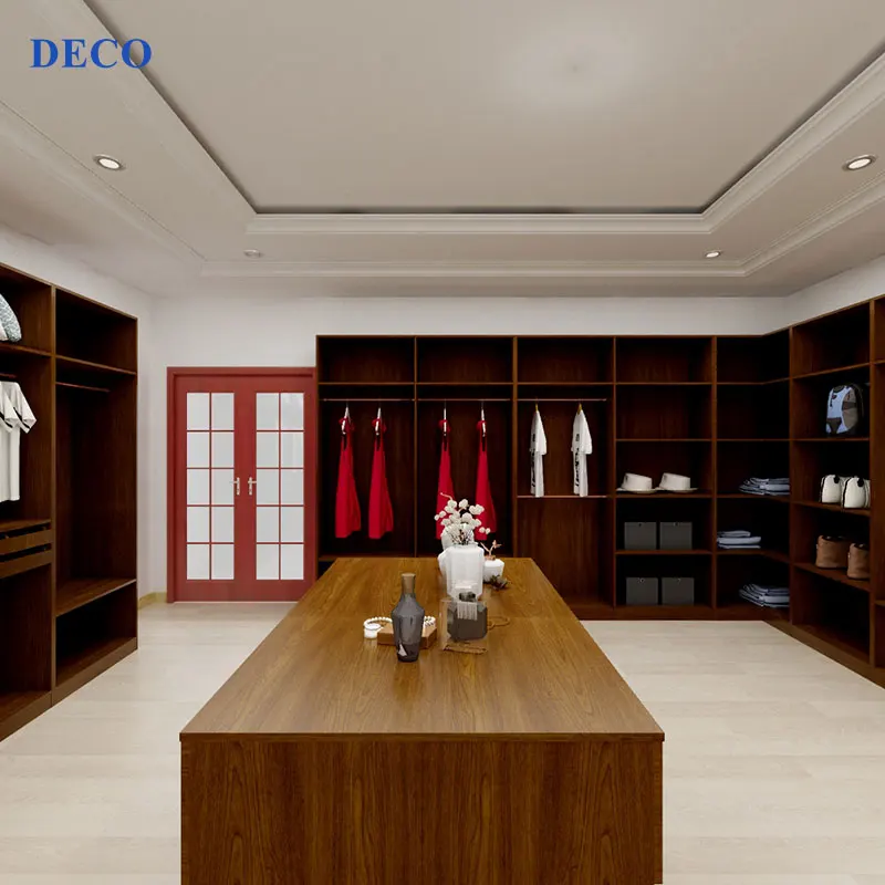 Antique Solid Wood Clothes Wardrobe Organizer Home Furniture Bedroom Modern Clothes Hanger Rack for Home Furniture Removable