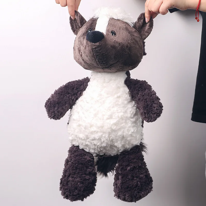 Cartoon Honey Badger Plush Doll Soft Anima Stuffed Toy with Comfort Pillow Birthday Gift for Girls