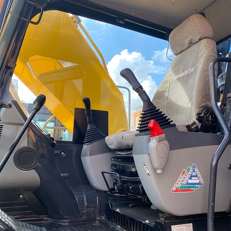 Низкая цена использованный экскаватор komatsu pc200 pc220 хорошее качество Подержанная машина для продажи