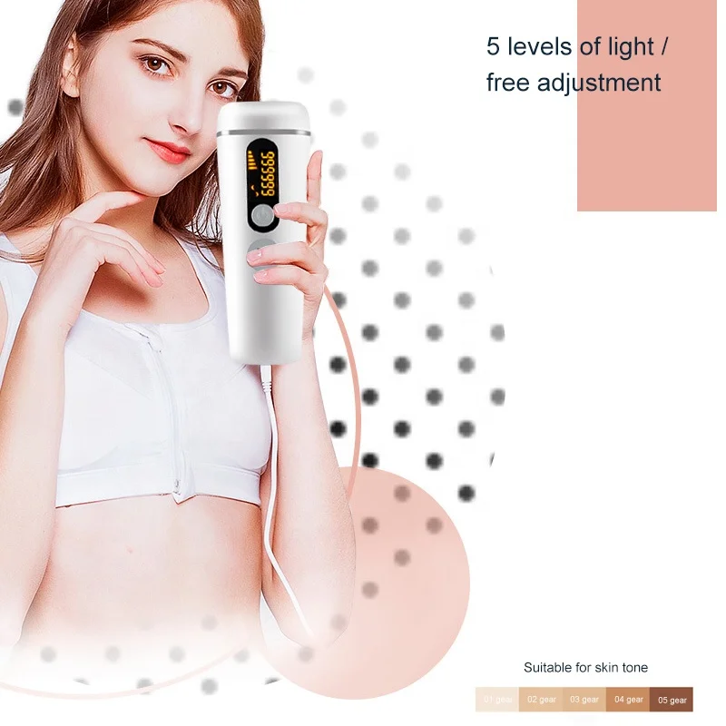  990000 Flashes Ipl Laser Hair Removal Lcd Display Epilator Shaver Body Face Trimmer Painless Remover Machine