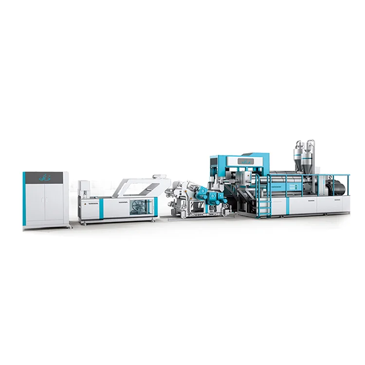Plastic extruder production line machine price,customized pe thick 2 layer sheet extrusion machine