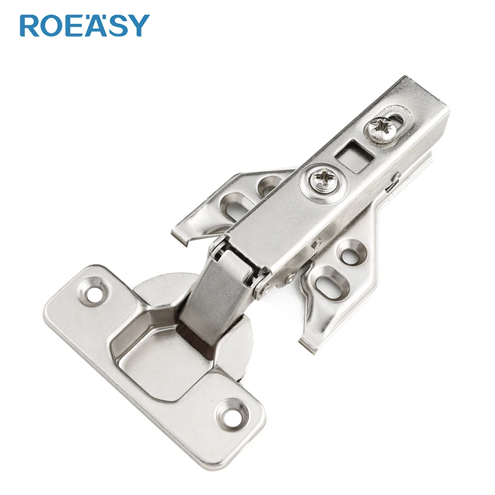 ROEASY Aluminum Frame Clip-on Soft Close ms Hinge for Furniture Cabinet 35mm Cupboard Hinge