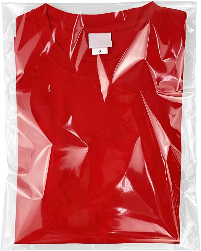 200 Count 12x18 Inch OPP Bags 1.6Mil Heavy Duty Packaging T-Shirts Plastic Bag