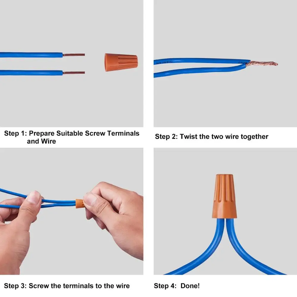 BAOTENG HOT SELLING high quality plastic solderless butt wire end cap