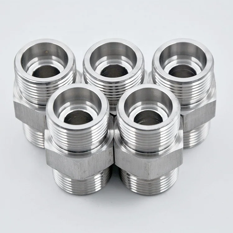 Premium Quality Standard Practical Multifunctional Swivel Fittings Support custom size stainless steel threaded fittings