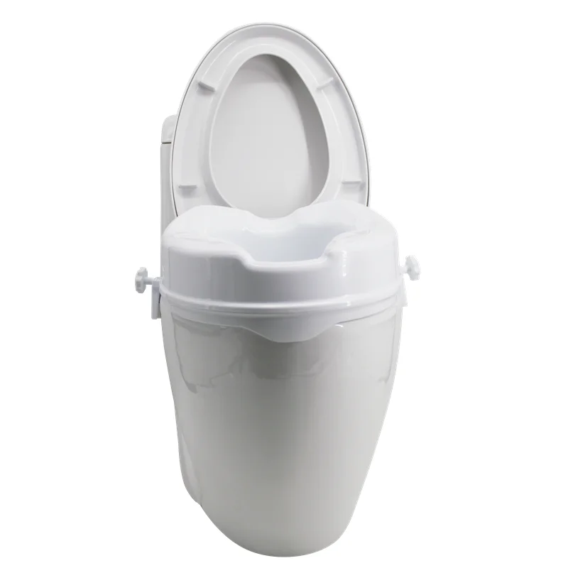 2 inch toilet Seat Riser Elongated Raised Toilet Seat for Assistance Bending or Sitting  MK05002