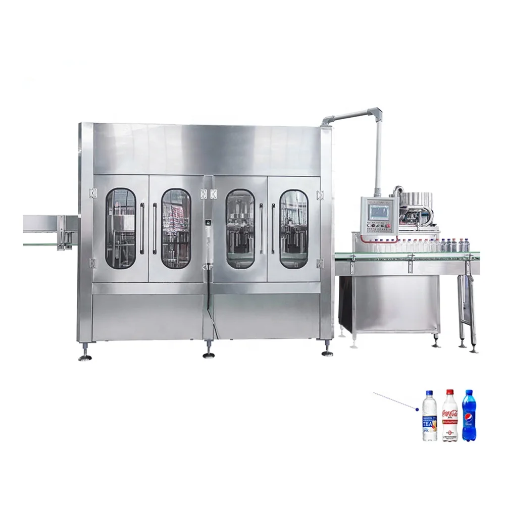 Premium soda bottle carbonated beverage filling machine cold drink making machine