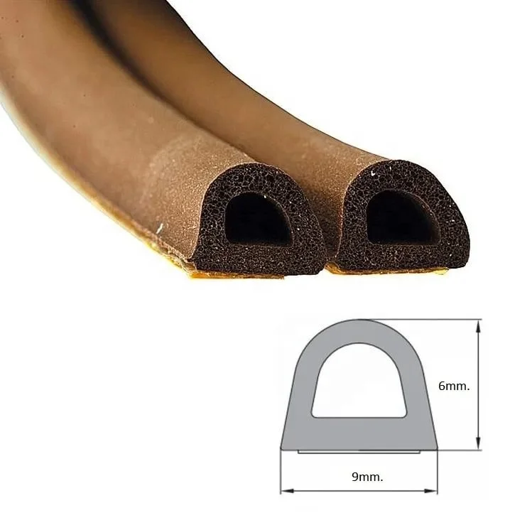 Sliding Door Soundproof Rubber Strip for Wholesale Door seal