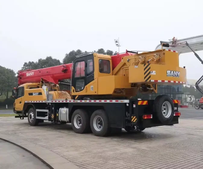 China made SANY 25ton 50ton crane for sale SANY STC250 used truck crane price low for sale in Shanghai China