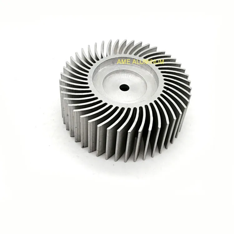 Extruded Aluminium Cob Led Light Heatsink 50W