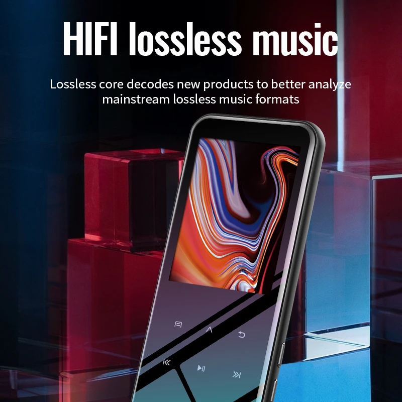 Customization JNN M15 2.4 Inch FM Radio E-Book Sports MP3 Music Player MP3 Player Touch Button BT Music Player