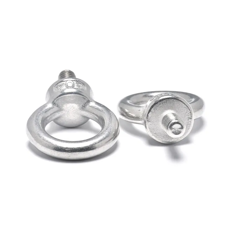 Stainless Steel Carbon Steel Din580 M8 M10 M12 M16 Customized Size Eye Bolts