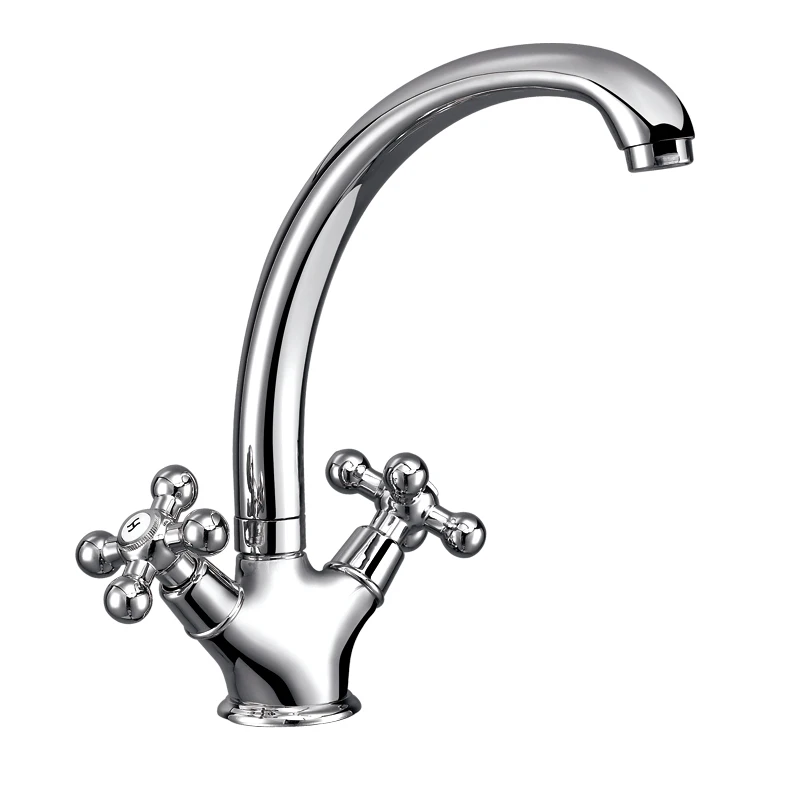 Chinese Manufacturer Provide Russian Model Wall Mounted Double Handle Bath Shower Mixer With 35CM Brass Hose