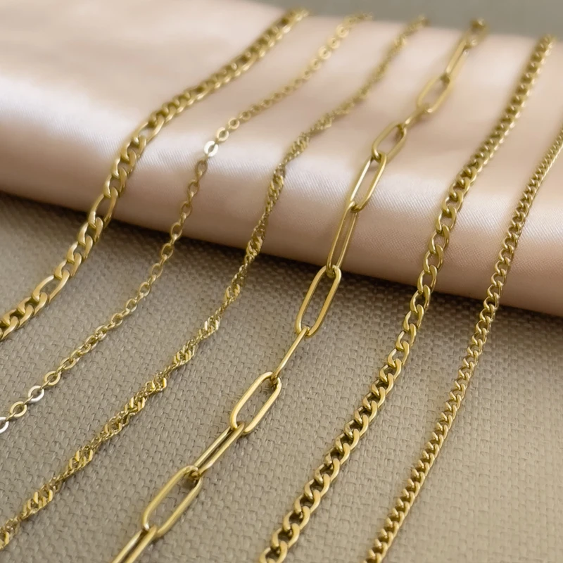 GC Custom cadena de oro 14k joyas кабель Фигаро веревка скрепки КУБИНСКИЙ звено цепи 925 стерлингового серебра цепочке золотого/серебряного цвета для мужчин и женщин