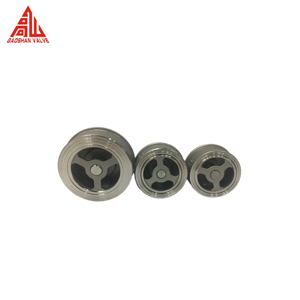 Check Valve H12W 1 Inch CF8 CF8M Stainless Steel BSP NPT Threaded Check Valve