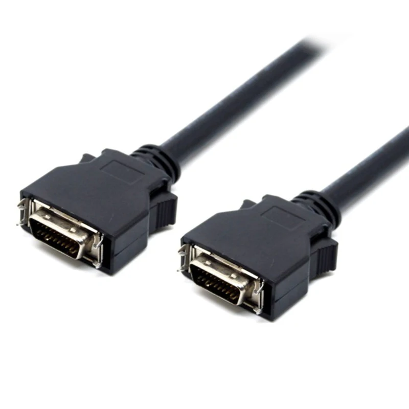 plastic shell and spring latch scsi disk drive male 20 pin mdr cable montage scsi cable